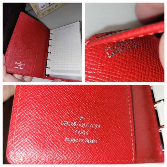 3 Louis Vuitton Agenda PM in Very Good Condition FREE POSHMARK AUTHENTICATION! - Picture 6 of 11